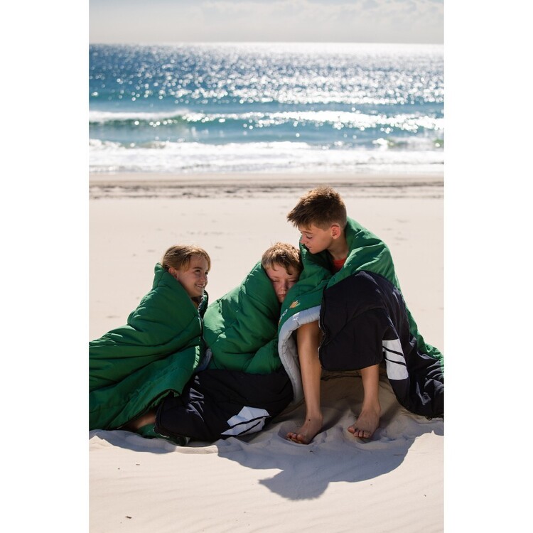 Oztrail Junior Kingsford 0° Sleeping Bag Green Green