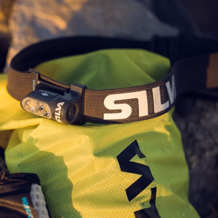 Silva Trail Runner Free H 400 Lumen Rechargable Headlamp Black 400 Lumens