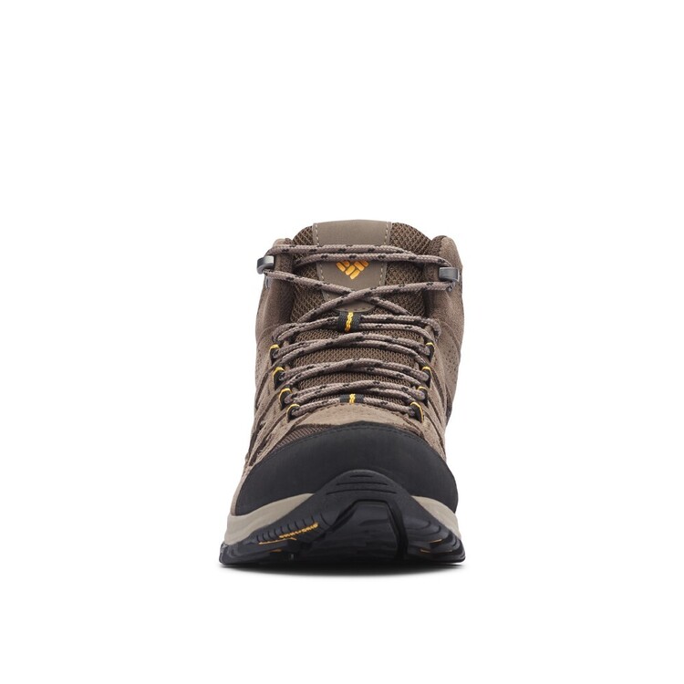 Columbia Men's Crestwood Waterproof Mid Hiking Boots Cordovan Squash