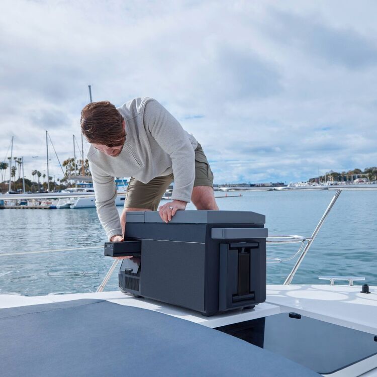 EcoFlow 38L Glacier Dual Zone Portable Camping Fridge Freezer with Ice Maker