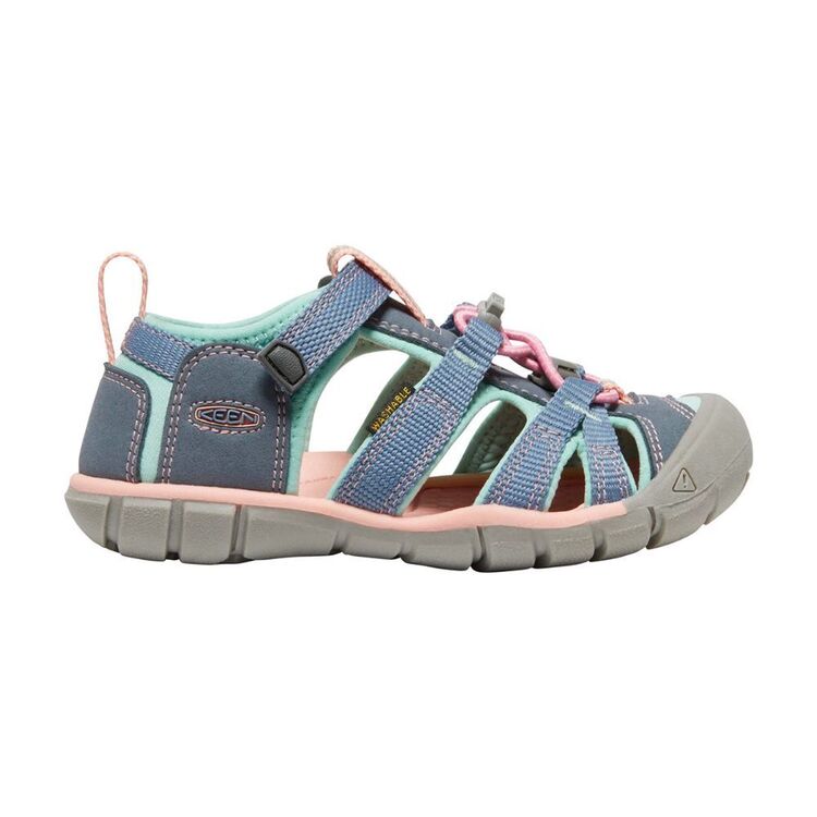 Keen Kid's Seacamp II Sandals Flint Stone Ocean Wave