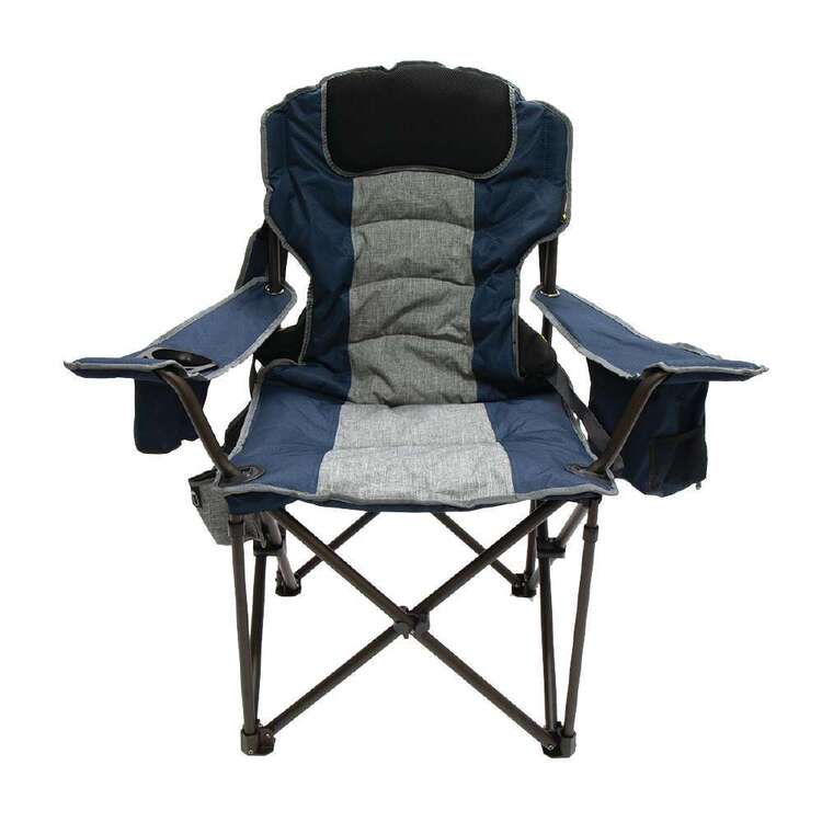 OZtrail Goliath Camp Chair Blue & Grey