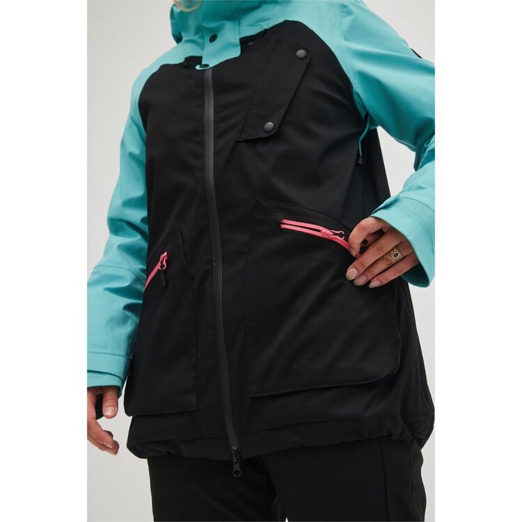 O'Neill Women's Ametrine Snow Jacket Aqua Sea