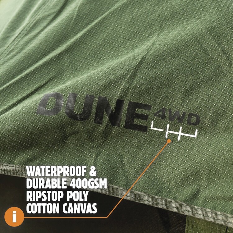 Dune 4WD King Titan Deluxe Single Swag Multicoloured