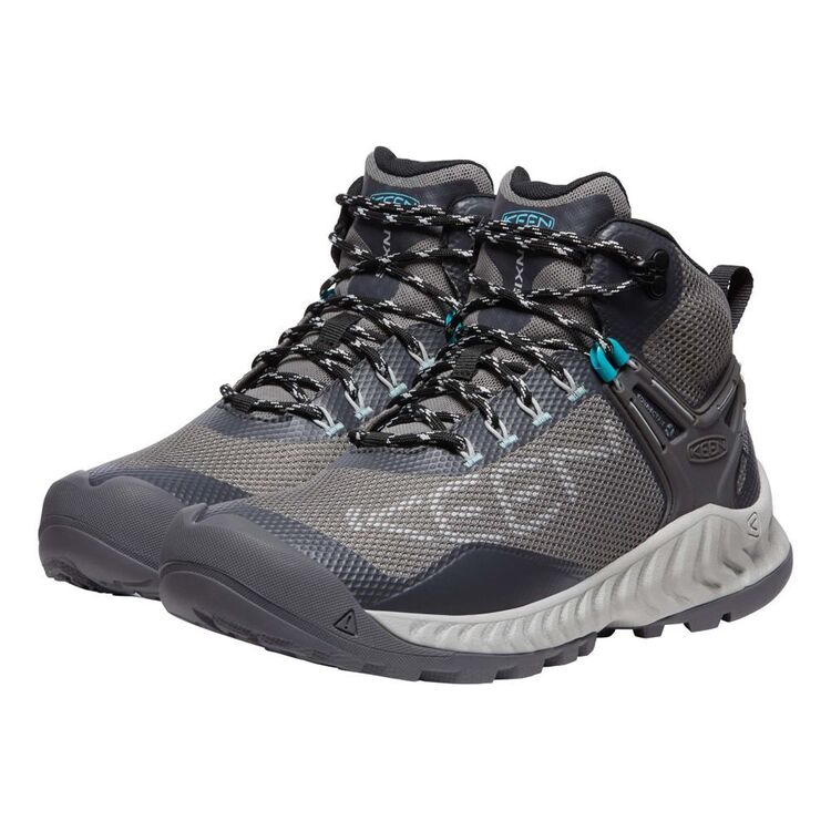 Keen Women's Nxis Evo Waterproof Mid Hiking Shoes Magnet Ipanema