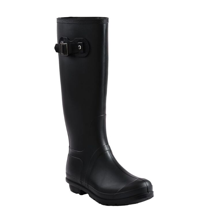 Cape Women's Tully II Gumboots Matte Black