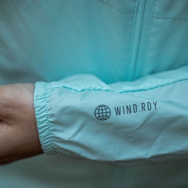 adidas Women's Terrex Multi Wind Jacket Semi Flash Aqua