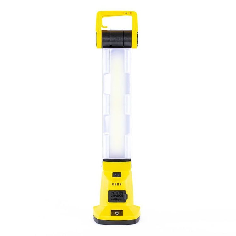 Dorcy Dual Flex 1300 Lumen Camp Light With Powerbank Yellow 1300 Lumens