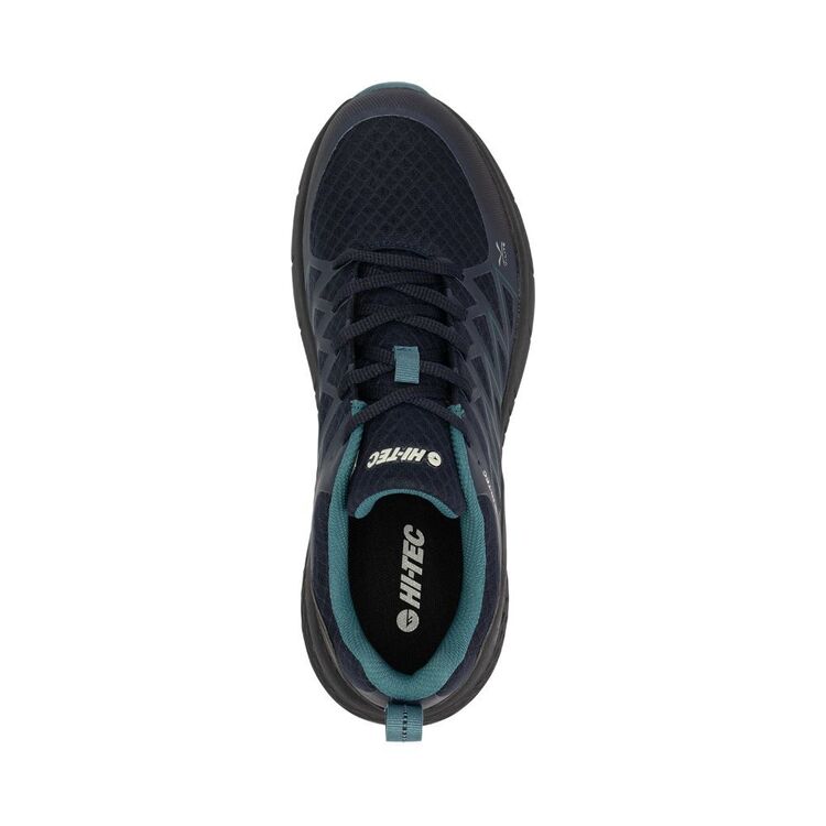 Hi-Tec Men's Trail Lite Waterproof Low Hiking Shoes Sky Captain, Spruce & Cool Grey
