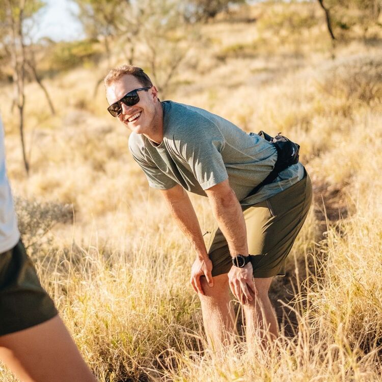 Mountain Designs Men's Sigma Tee Silver Pine