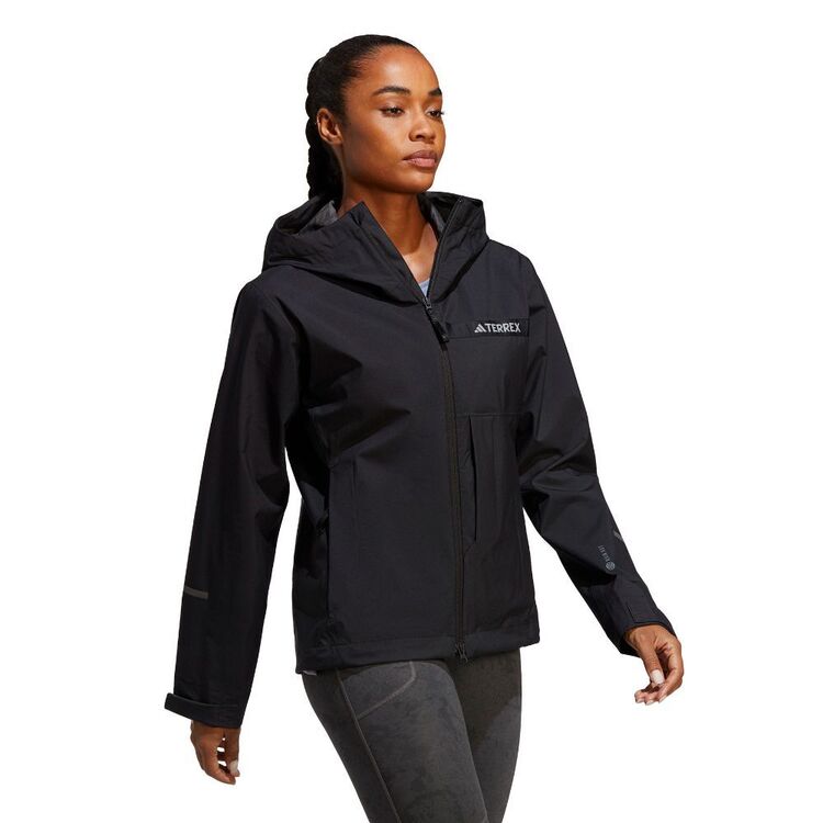adidas Women's MT 2.5L Rain Jacket Black