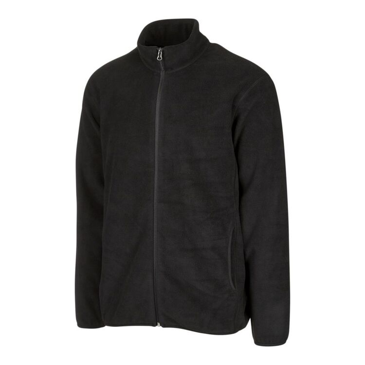 Cape Men's Full Zip Frost Fleece Jacket Black