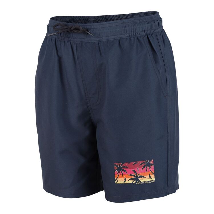 Body Glove Youth Volley Shorts Black
