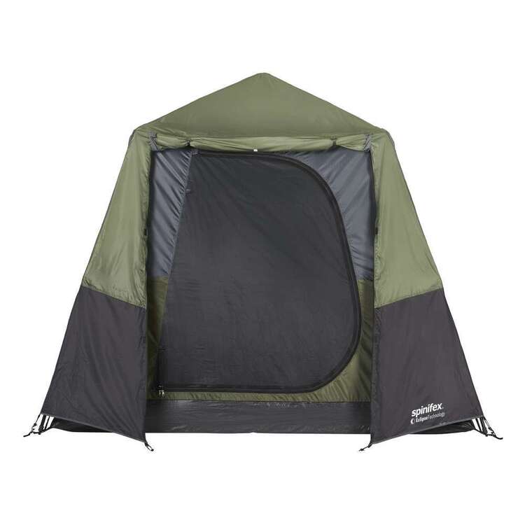 Spinifex Mawson Eclipse™ 4 Person Tent Dark Green & Black