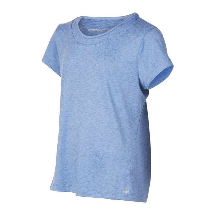 Cederberg Youth Pichu Tech Tee Cornflour