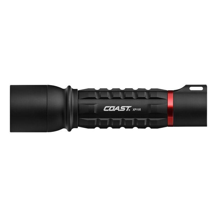 COAST 2100 Lumens Rechargeable Pure Beam Focusing LED Torch Black