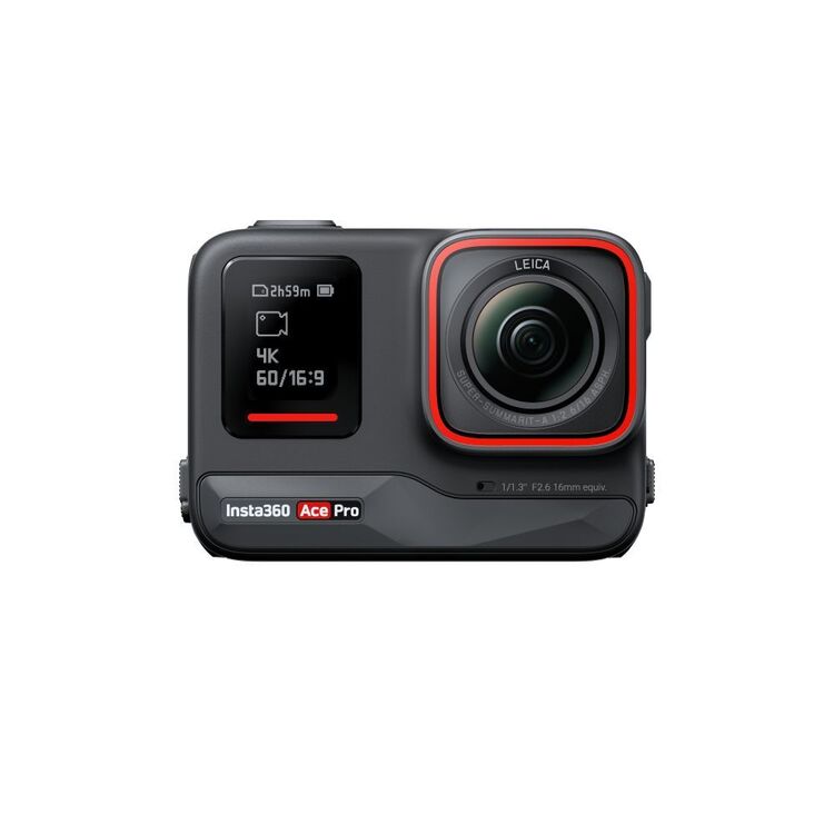 Insta360 Ace Pro Action Cam with Leica Lens Black