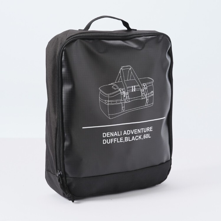 Denali 60L Adventure Duffle Black 60 L