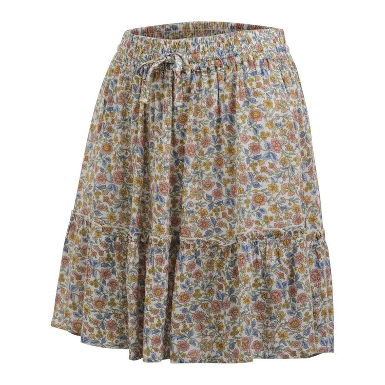 Cape Women's Trip In A Van Short Skirt Boho Bloom