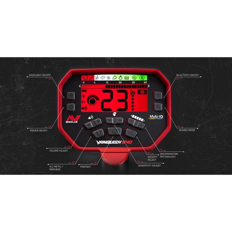 Minelab Vanquish 540 Pro-Pack Metal Detector
