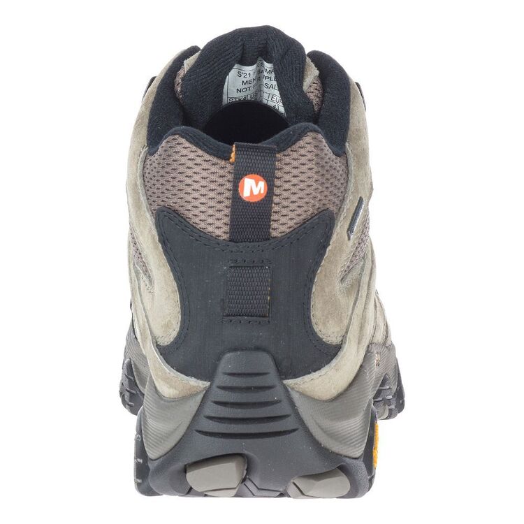 Merrell Men's Moab 3 Gore-Tex Wide Fit Mid Hiking Boots Walnut