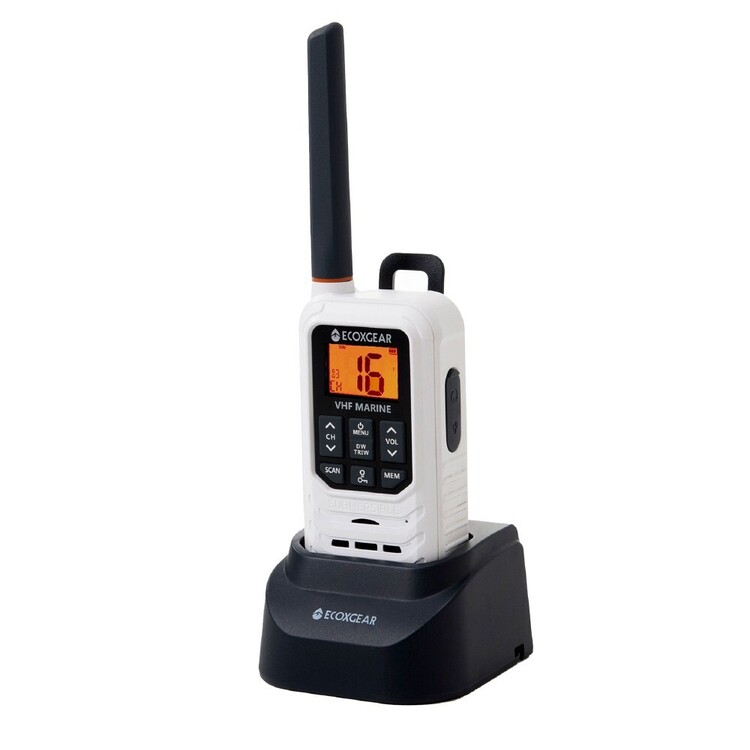 ECOXGEAR EXM300 3.0W IP67 VHF Marine Handheld Radio