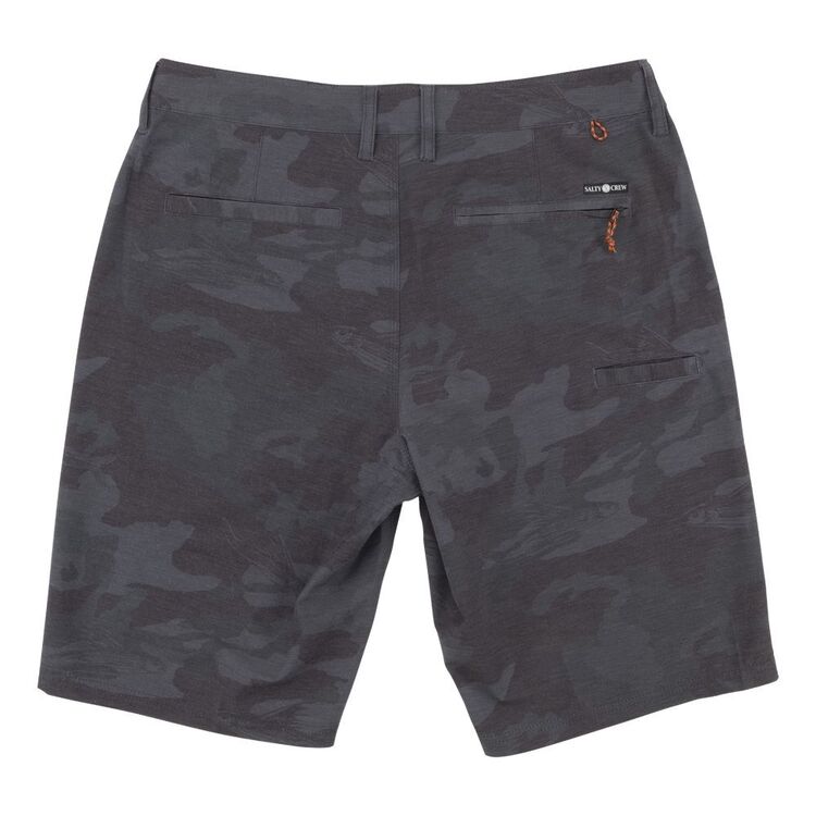 Salty Crew Men's Drifter 2 Utility Walk Shorts Black & Camo