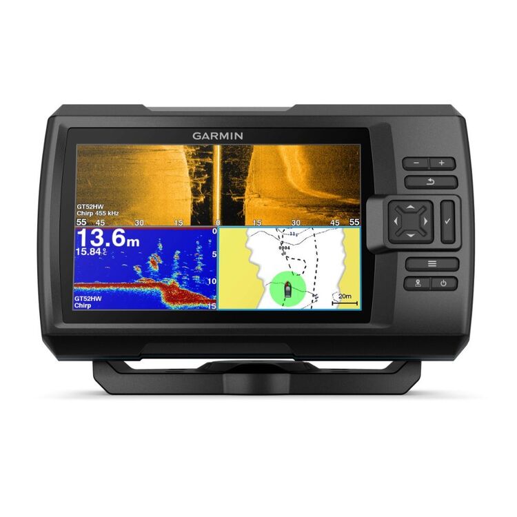 Garmin STRIKER Vivid 7sv Fishfinder / GPS Plotter With GT52HW-TM Transducer