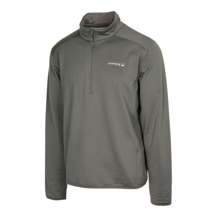 Cederberg Men's Half Zip Active Fleece Olive