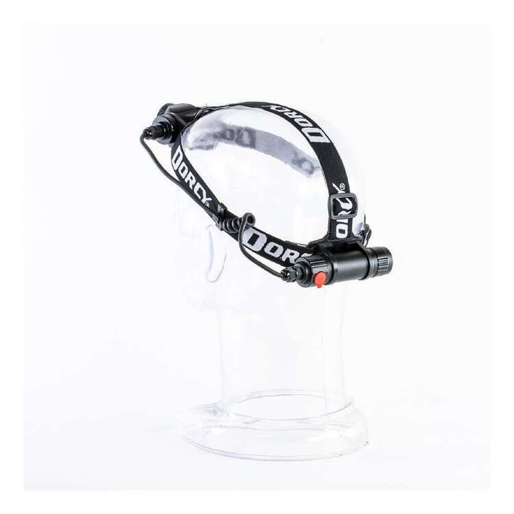 Dorcy 1000 Lumen Rechargeable Focus Headlamp Black 1000 Lumens