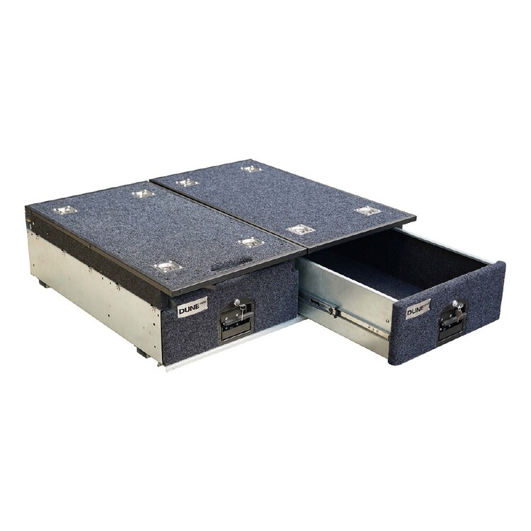 Dune 4WD 900mm Series II Fixed Top Drawer Black 900 mm
