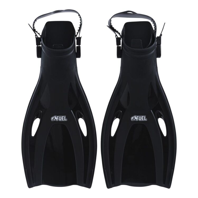 Fuel Snorkel Set 4 Piece Adult Black Transparent Black