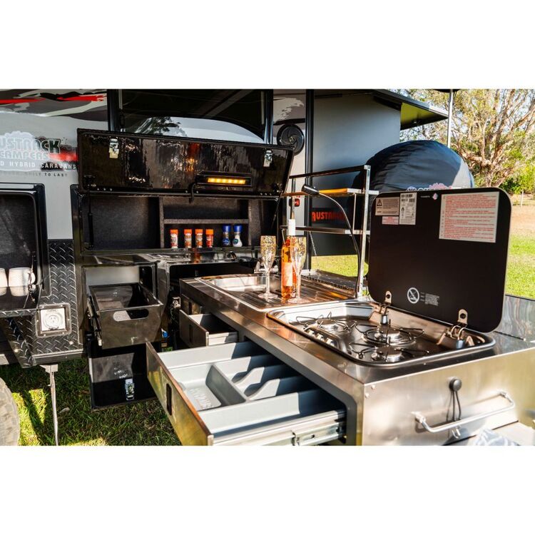 Austrack Tanami X15 Series 3 Hybrid Camper Grey