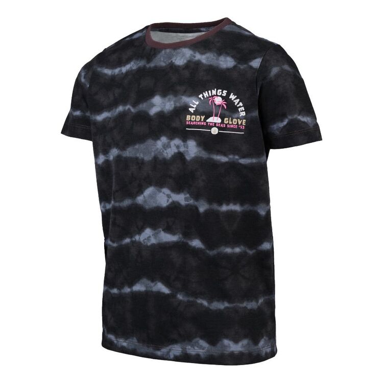 Body Glove Youth Boy's Tie Dye Tee Charcoal