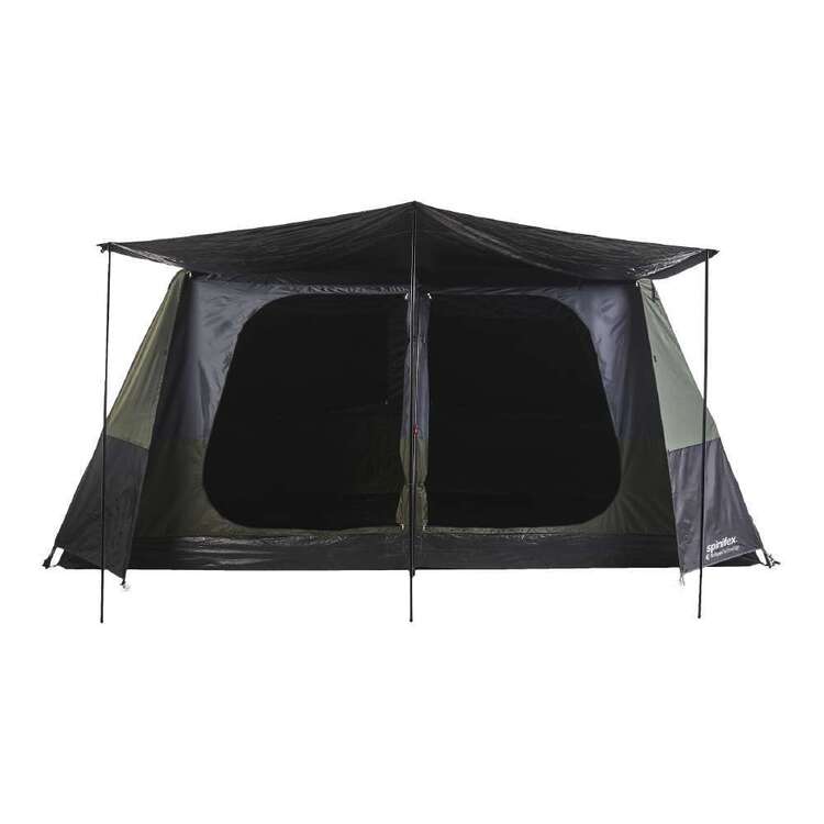 Spinifex Mawson Eclipse™ 8 Person Tent Dark Green & Black