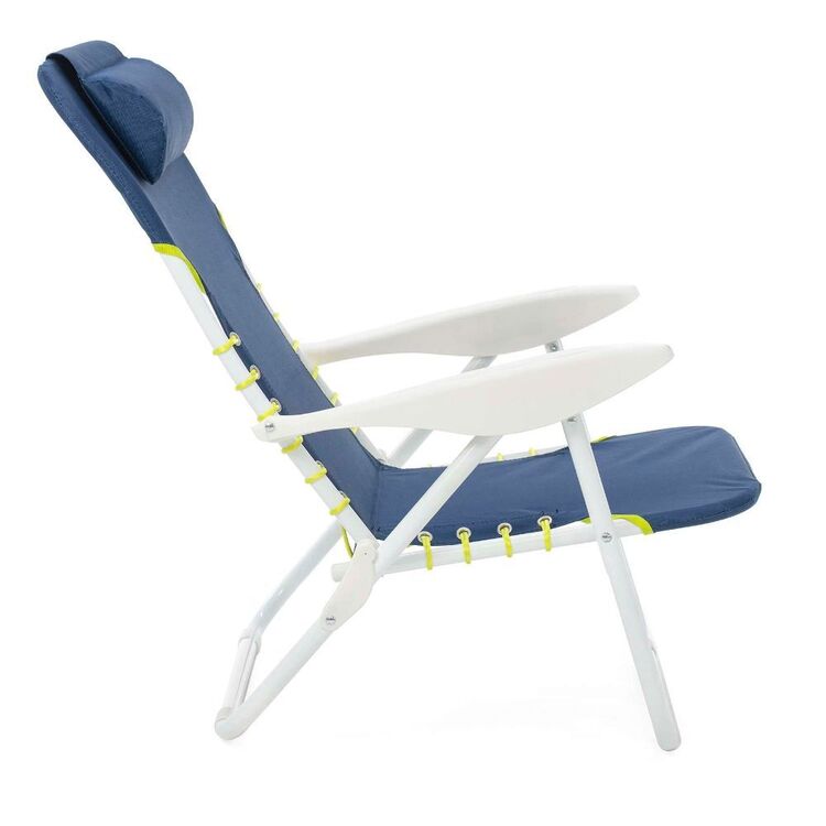 Life! Unwind Beach Chair Navy