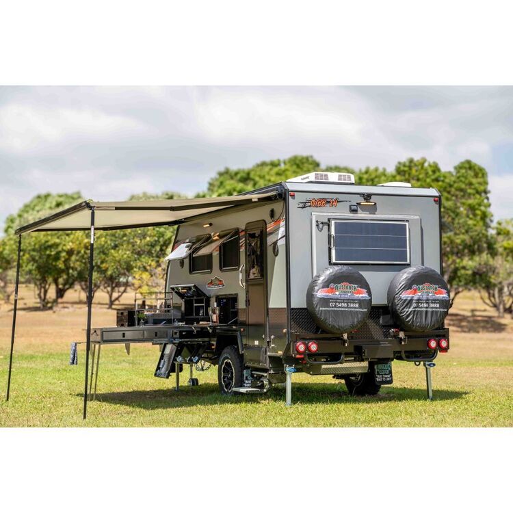 Austrack Gibb 14 Series 3 Hybrid Camper Grey
