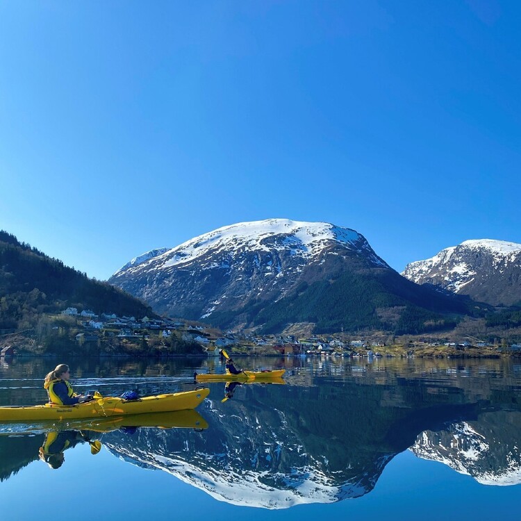 Seabird Afjord Touring Kayak Yellow
