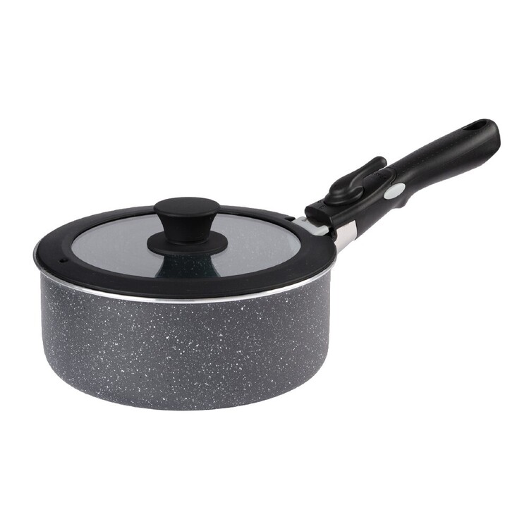 Spinifex Non-Stick Saucepan Set Black