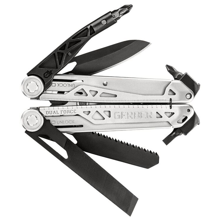 Gerber Dual Force Multitool Black & Silver
