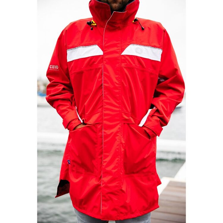 Burke Marine Men's Bass 3/4 Jacket Red