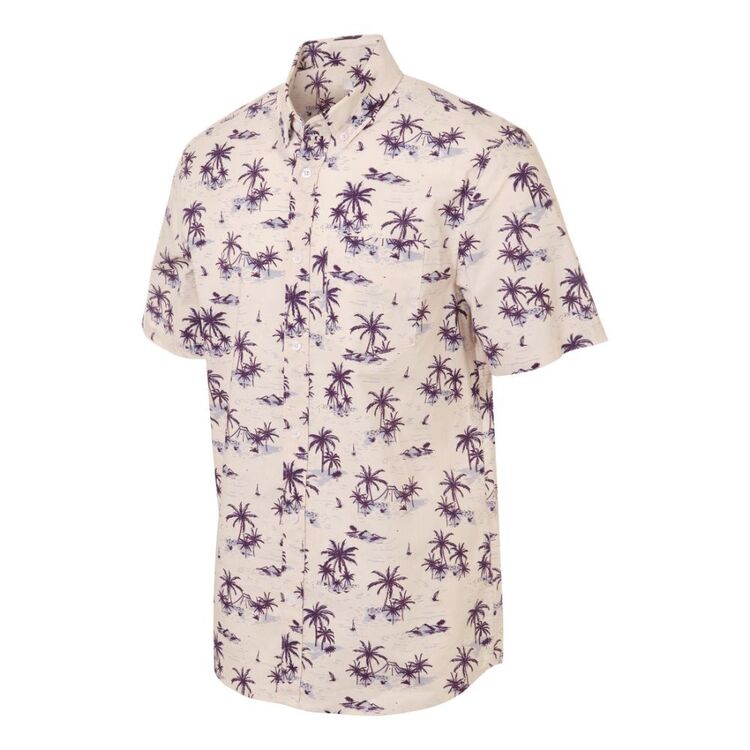 Cape Men's Palm Shirt Vanilla