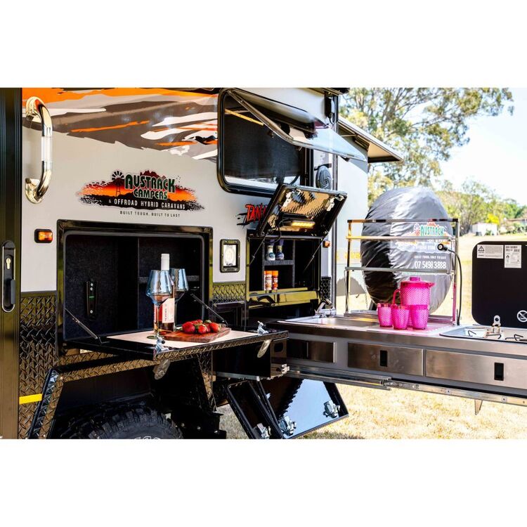 Austrack Tanami X13 Series 3 Hybrid Camper Grey