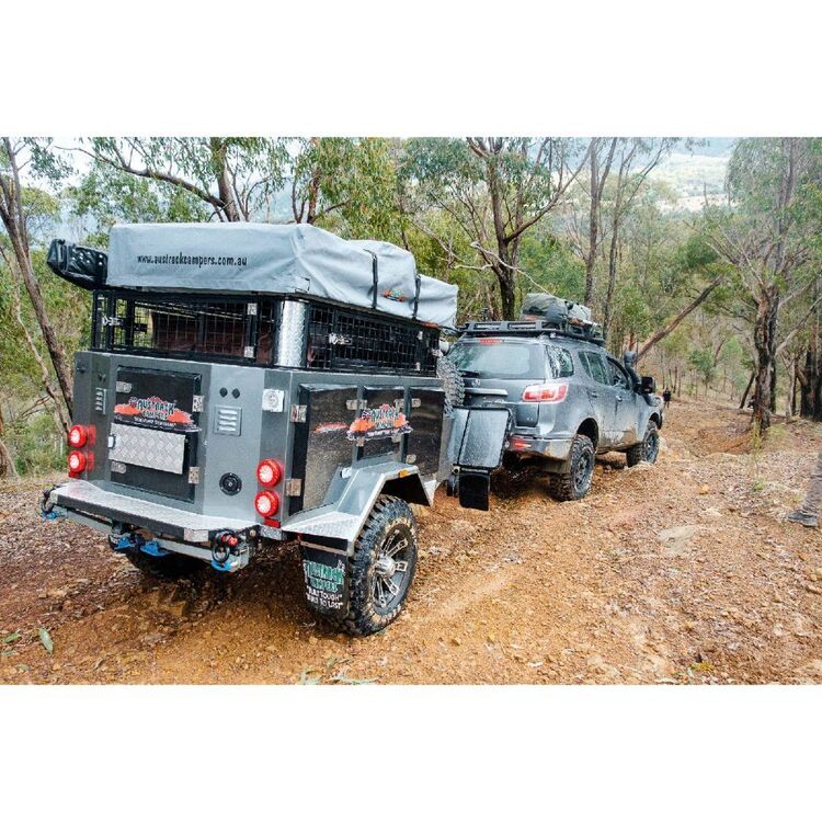 Austrack Simpson X Rooftop Camper Trailer Grey