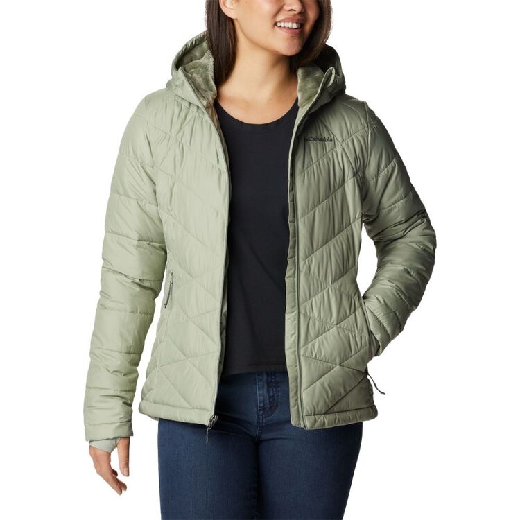 Columbia Women's Heavenly™ Hooded Insulated Jacket Safari - 348