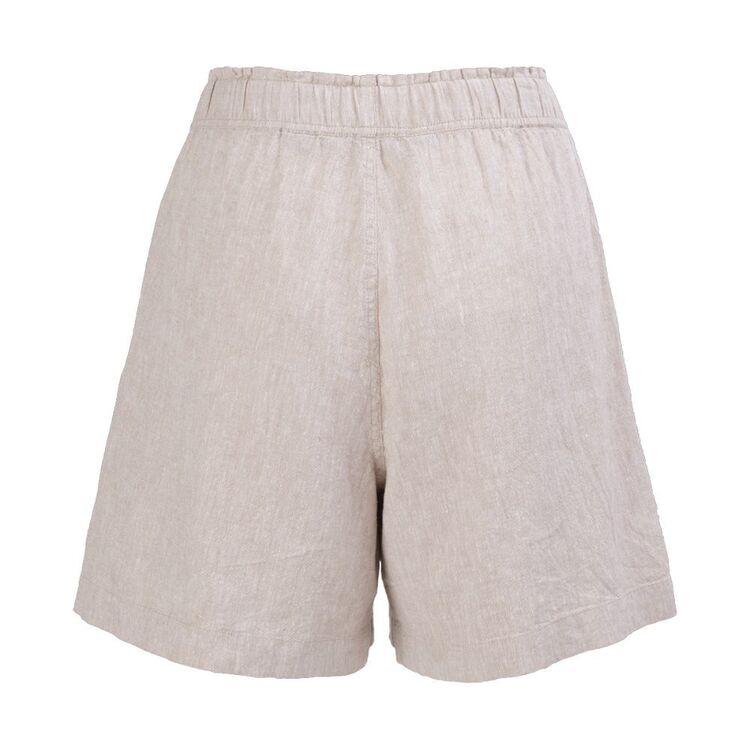 Mountain Designs Women's Hemp Blend Shorts Natural