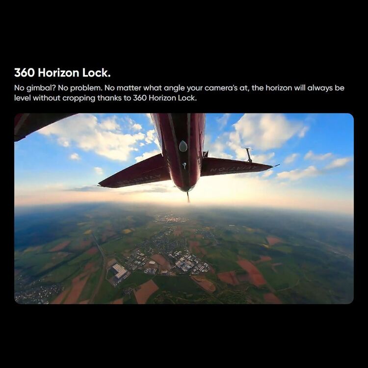 Insta360 ONE RS 1-Inch 360 Action Cam Black