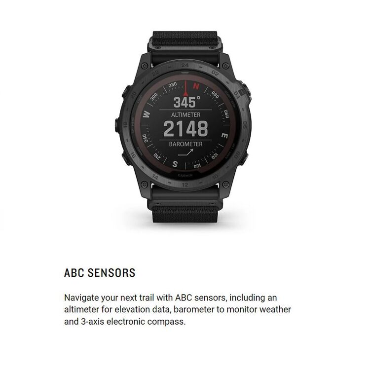 Garmin tactix 7 Pro Edition Solar Powered GPS Smartwatch Black