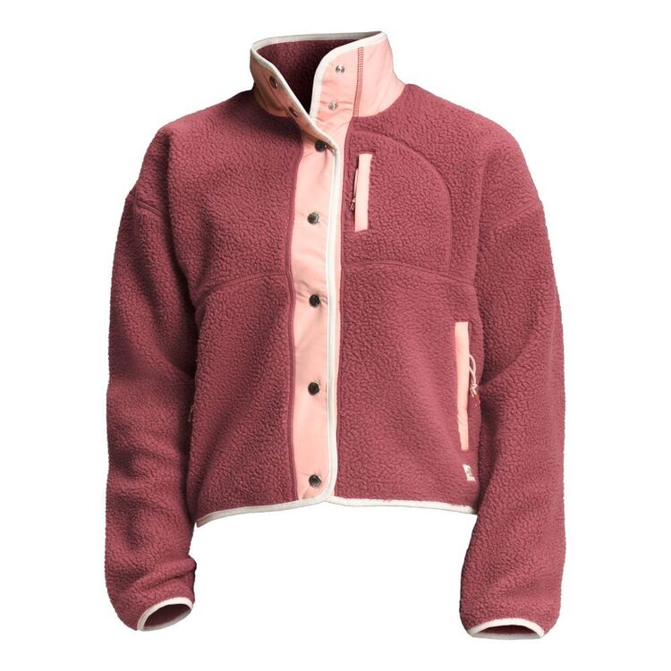 The North Face Women's Cragmont Fleece Jacket Wild Ginger & Evening Sand Pink