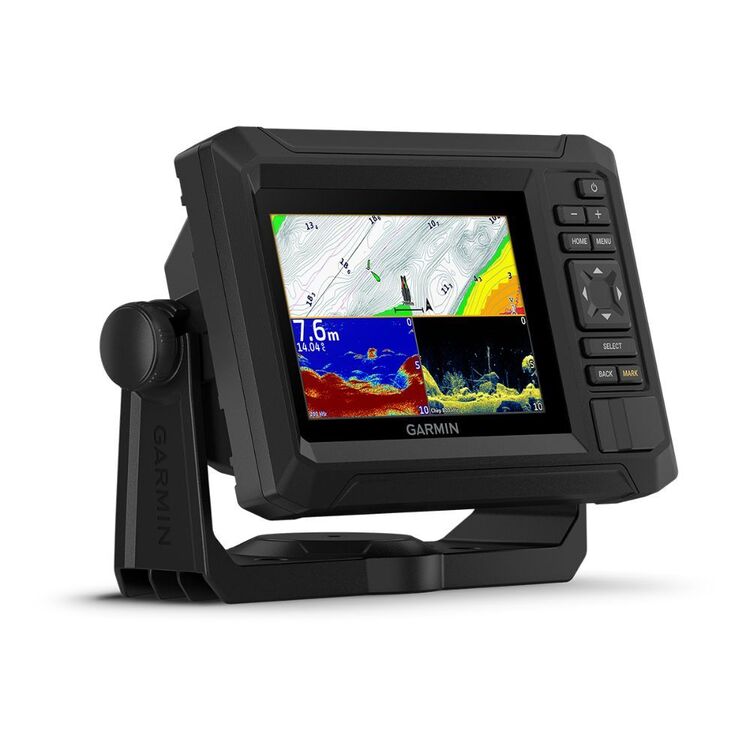 Garmin ECHOMAP UHD2 65SV Touch Fishfinder/GPS Combo with GT54-UHD Transducer Black